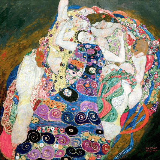 🌸✨ العذارى – غوستاف كليمت (1913)