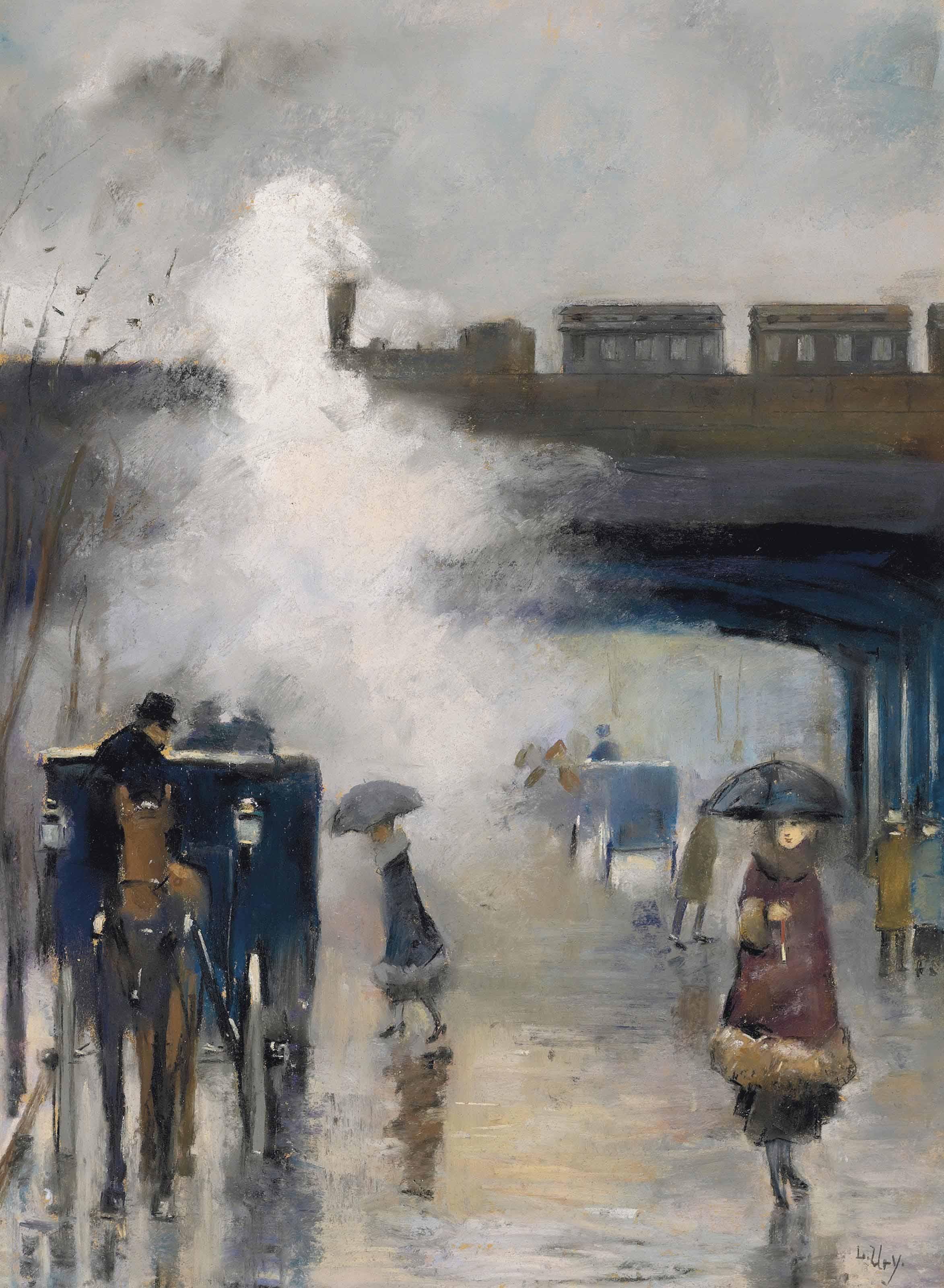 Berlin, Alexanderplatz - Lesser Ury