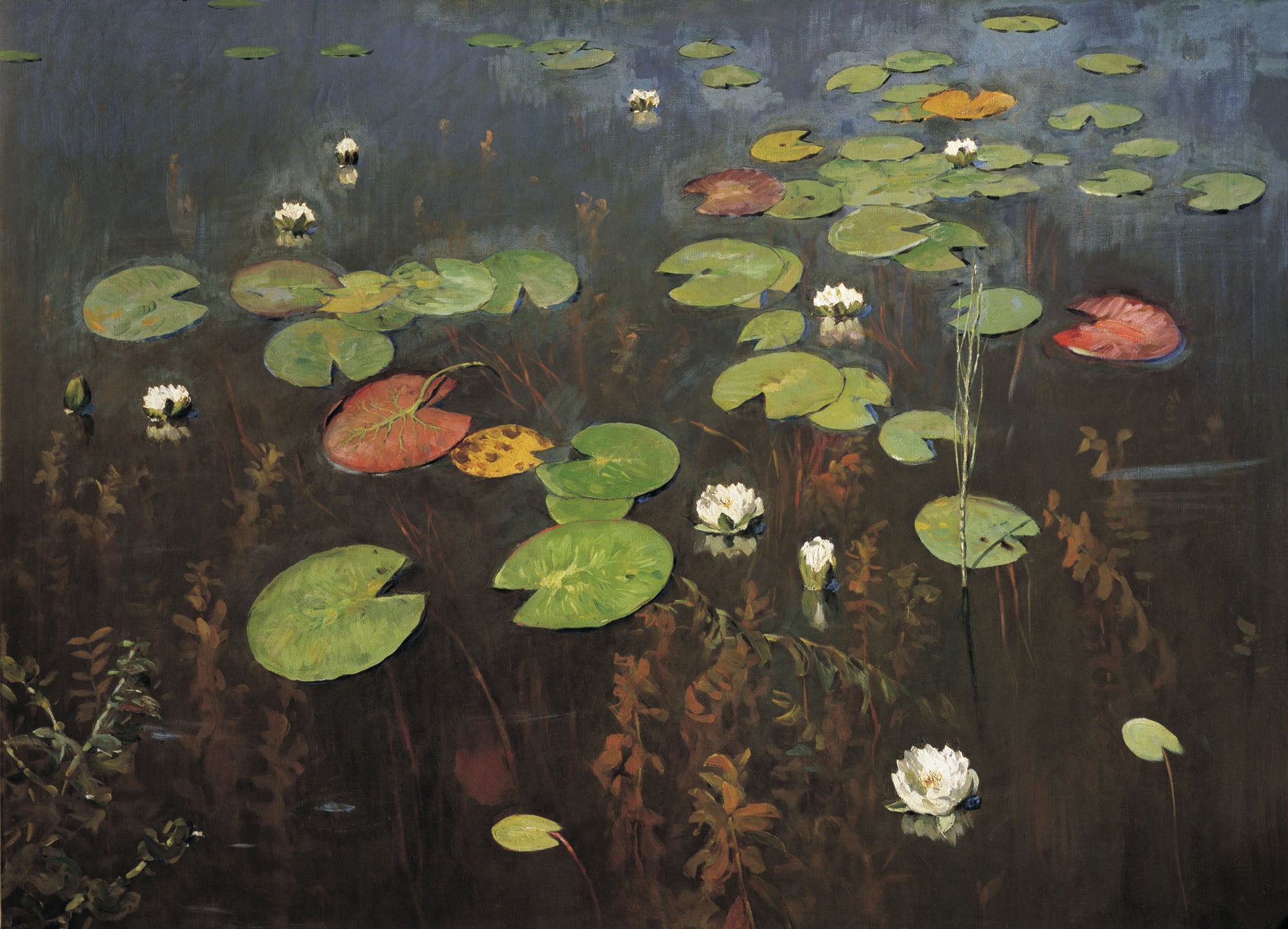 nénuphars - Isaac Levitan