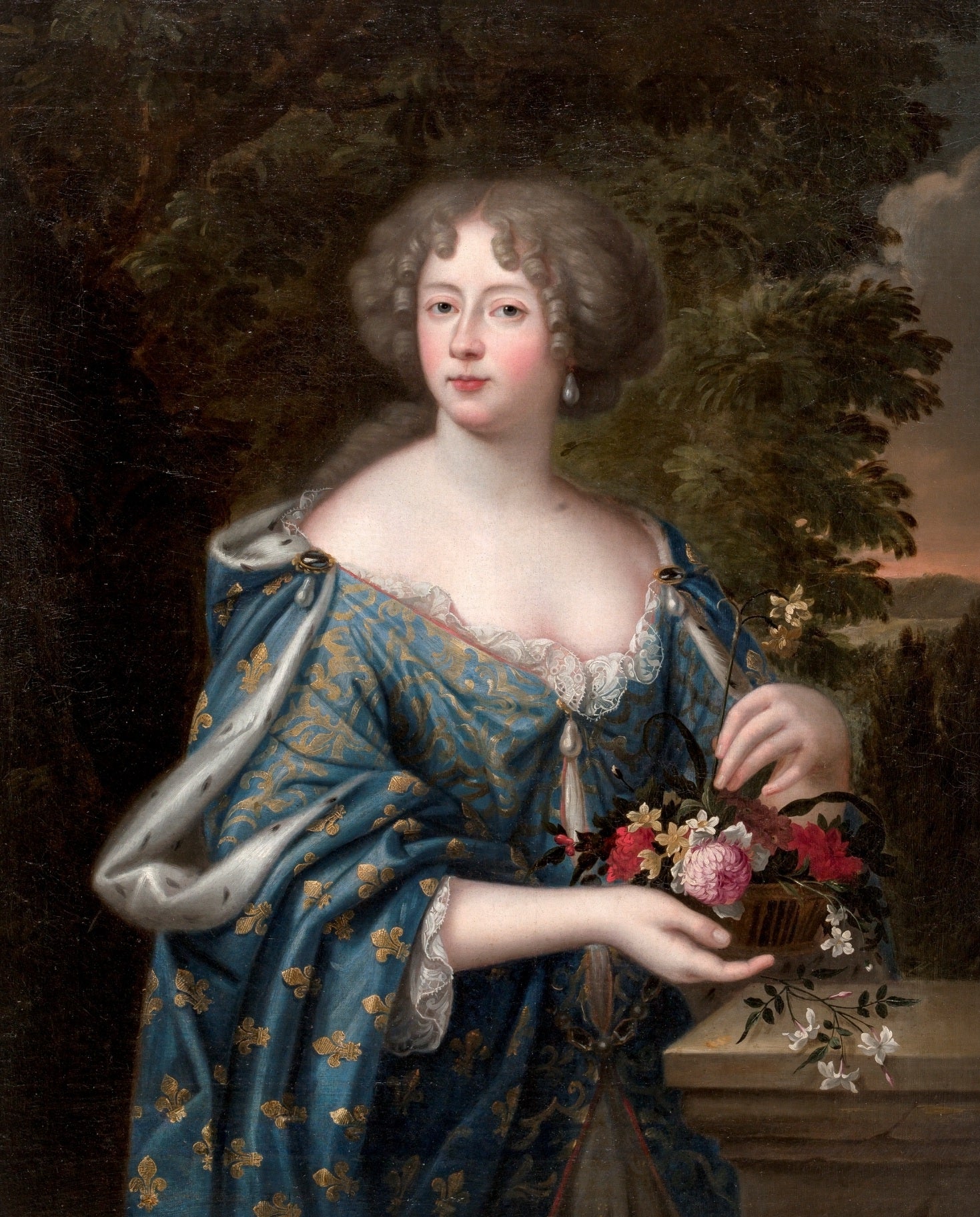 Portrait d'Élisabeth Charlotte, princesse palatine (1652-1722) - Pierre Mignard