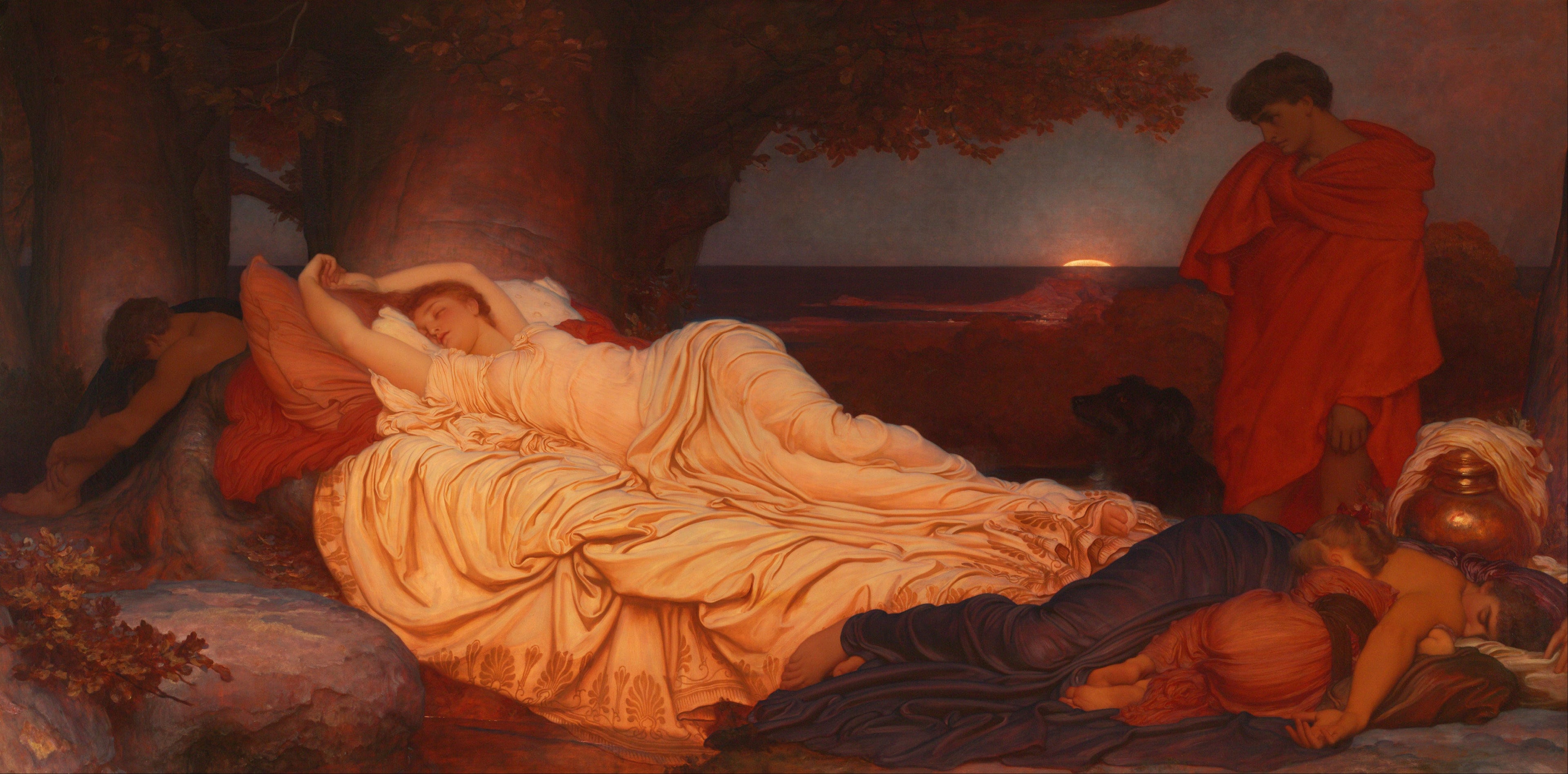 Cimon et Iphigénie - Frederic Leighton