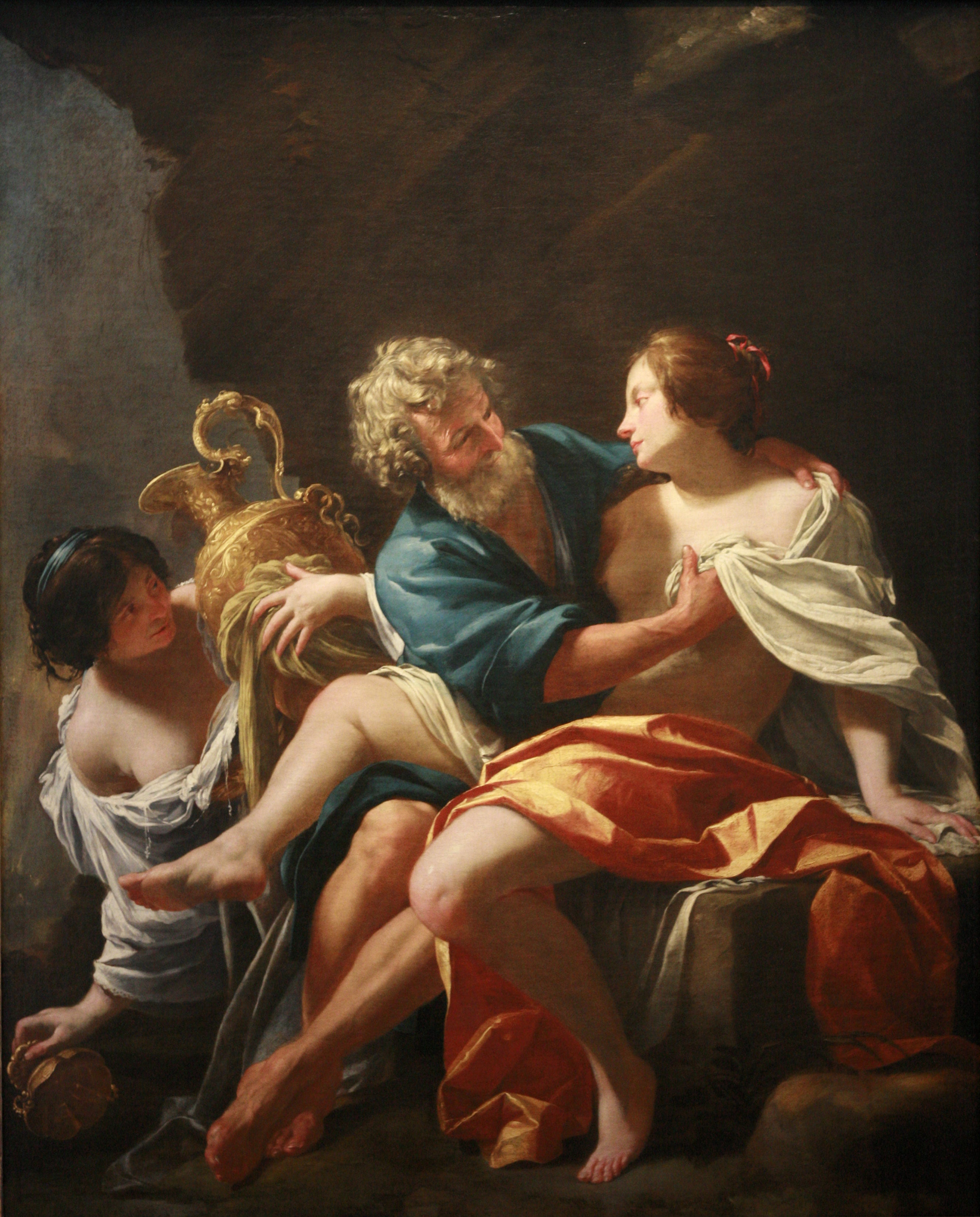 Loth et ses Filles - Simon Vouet