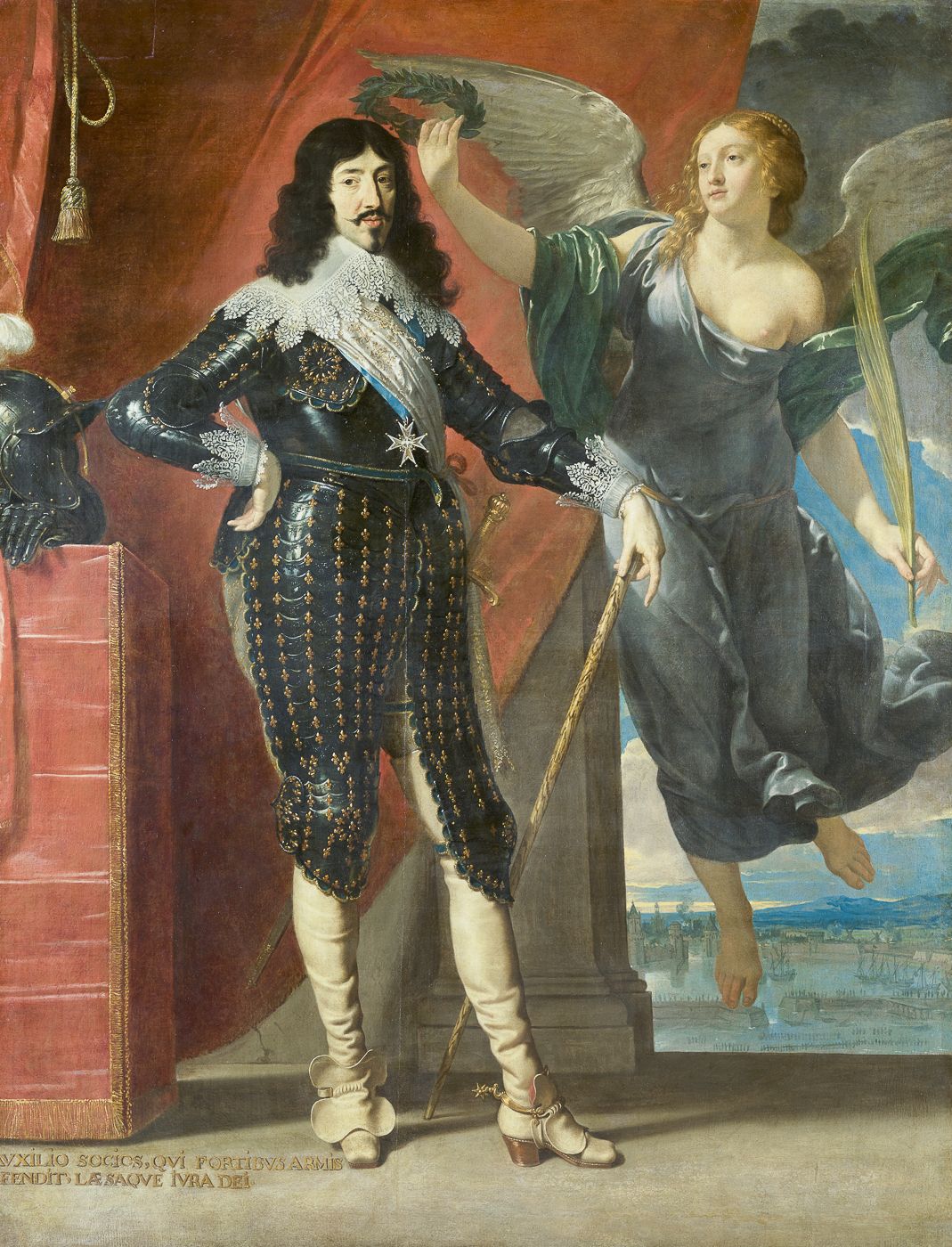 Louis XIII couronné par la Victoire - Philippe de Champaigne