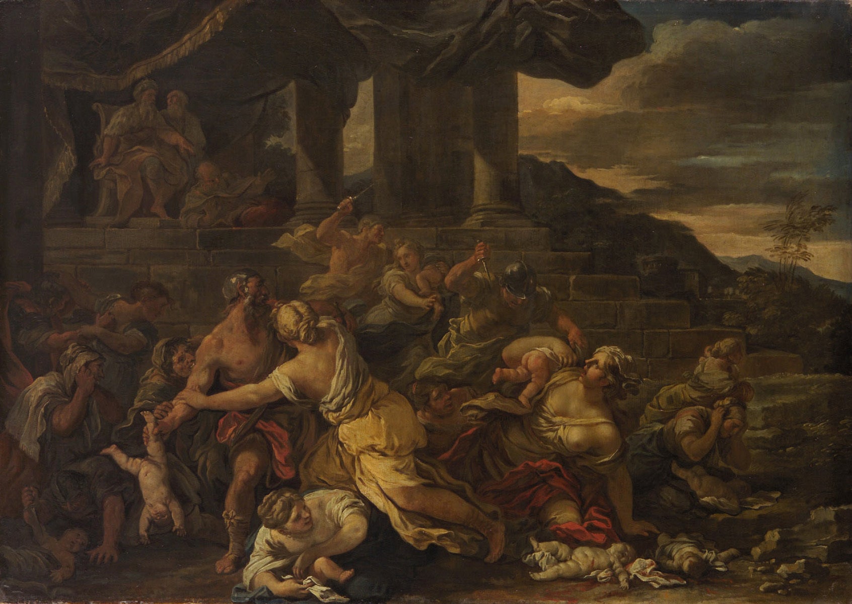 Le massacre des enfants à Bethléem - Luca Giordano