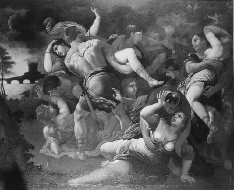 L'Enlèvement des Sabines - Luca Giordano