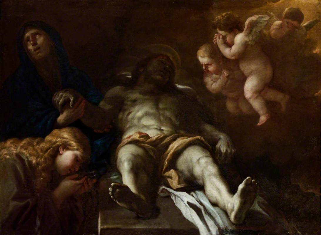La Lamentation - Luca Giordano