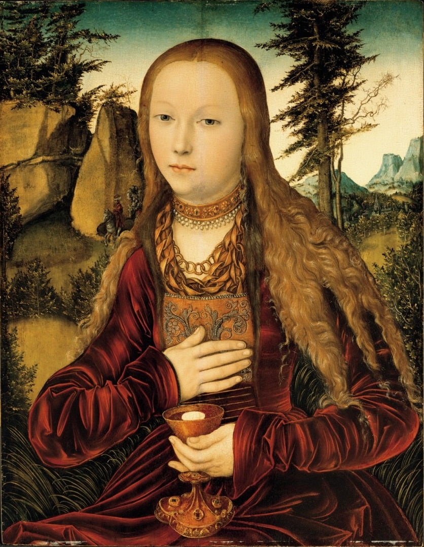 Sainte Barbe - Lucas Cranach the Elder