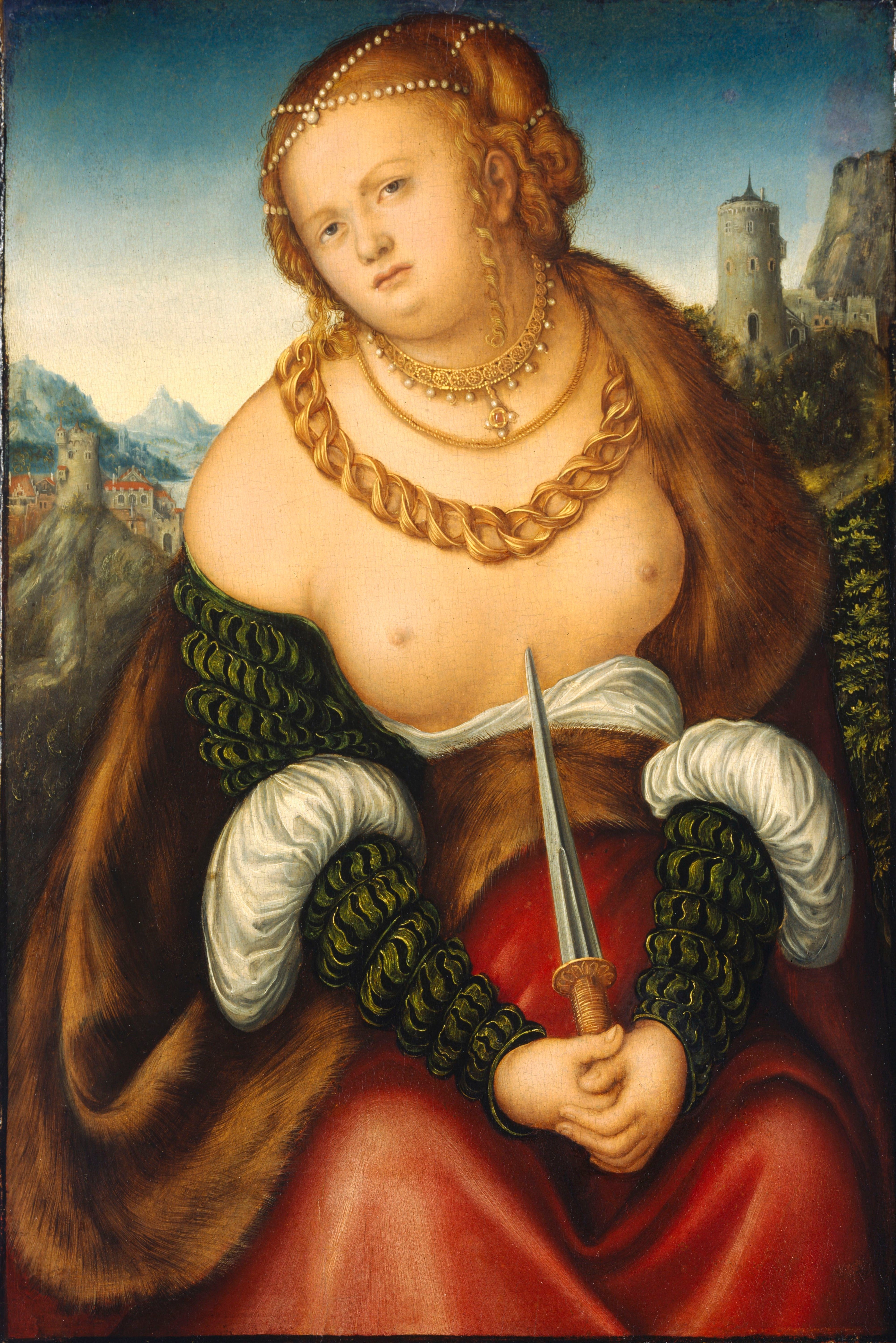 Lucrèce - Lucas Cranach the Elder