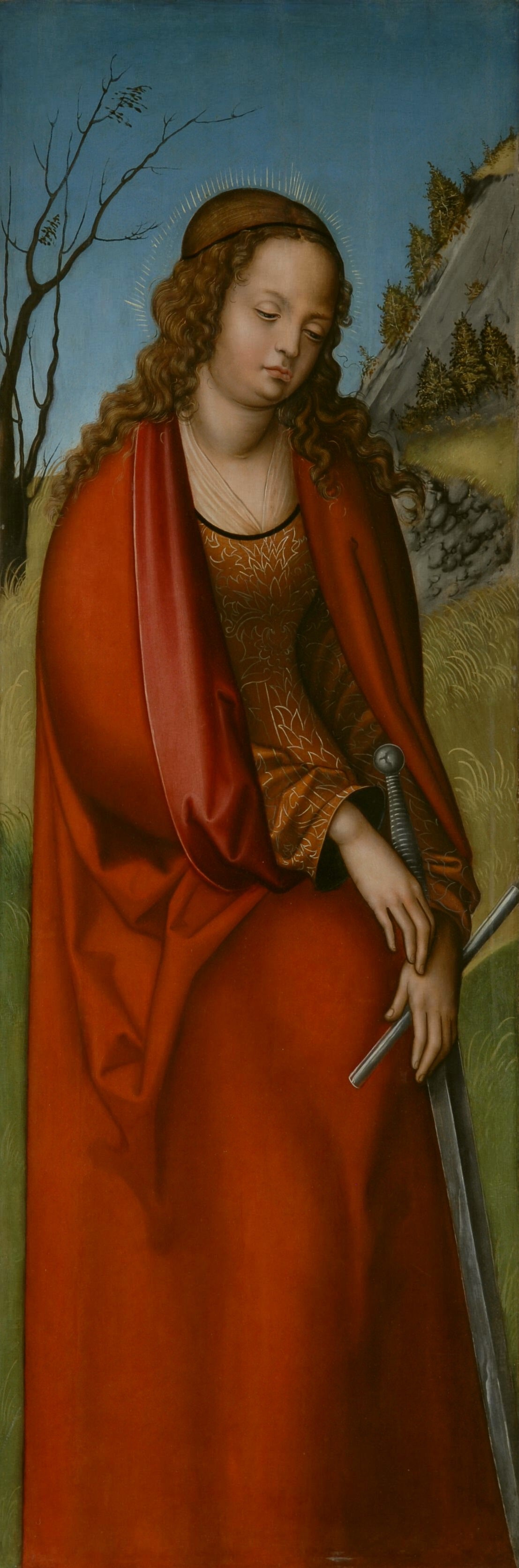 Sainte Catherine - Lucas Cranach the Elder