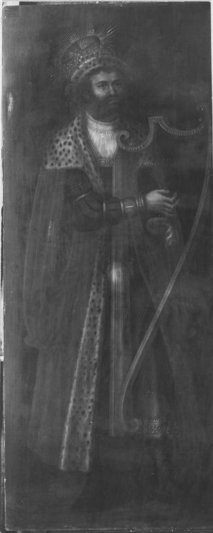 الملك داود مع آلة العود - لوكاس كرانيخ الأكبر