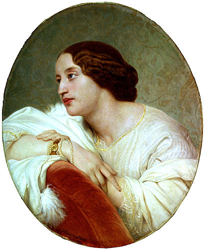 Ludmille Komar, princesse de Beauvau-Craon - Paul Delaroche
