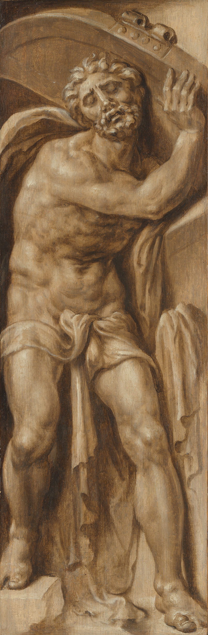 Samson s'emparant des portes de Gaza - Maarten van Heemskerck