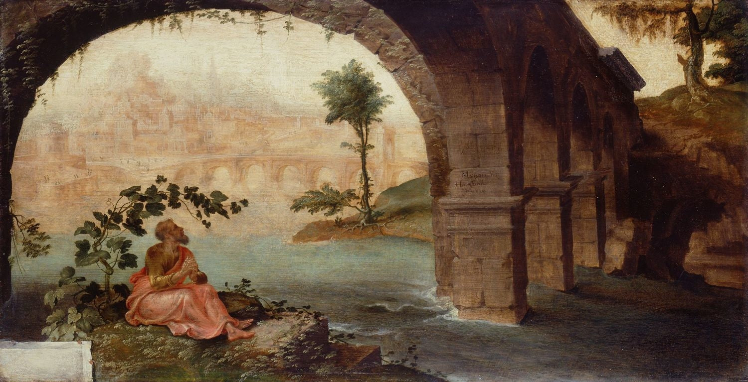 Jonas sous sa gourde - Maarten van Heemskerck