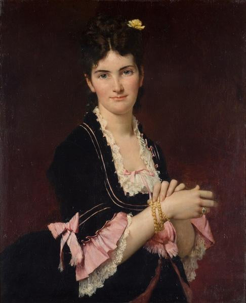 Portrait de Madame Mestayer - Jules-Élie Delaunay