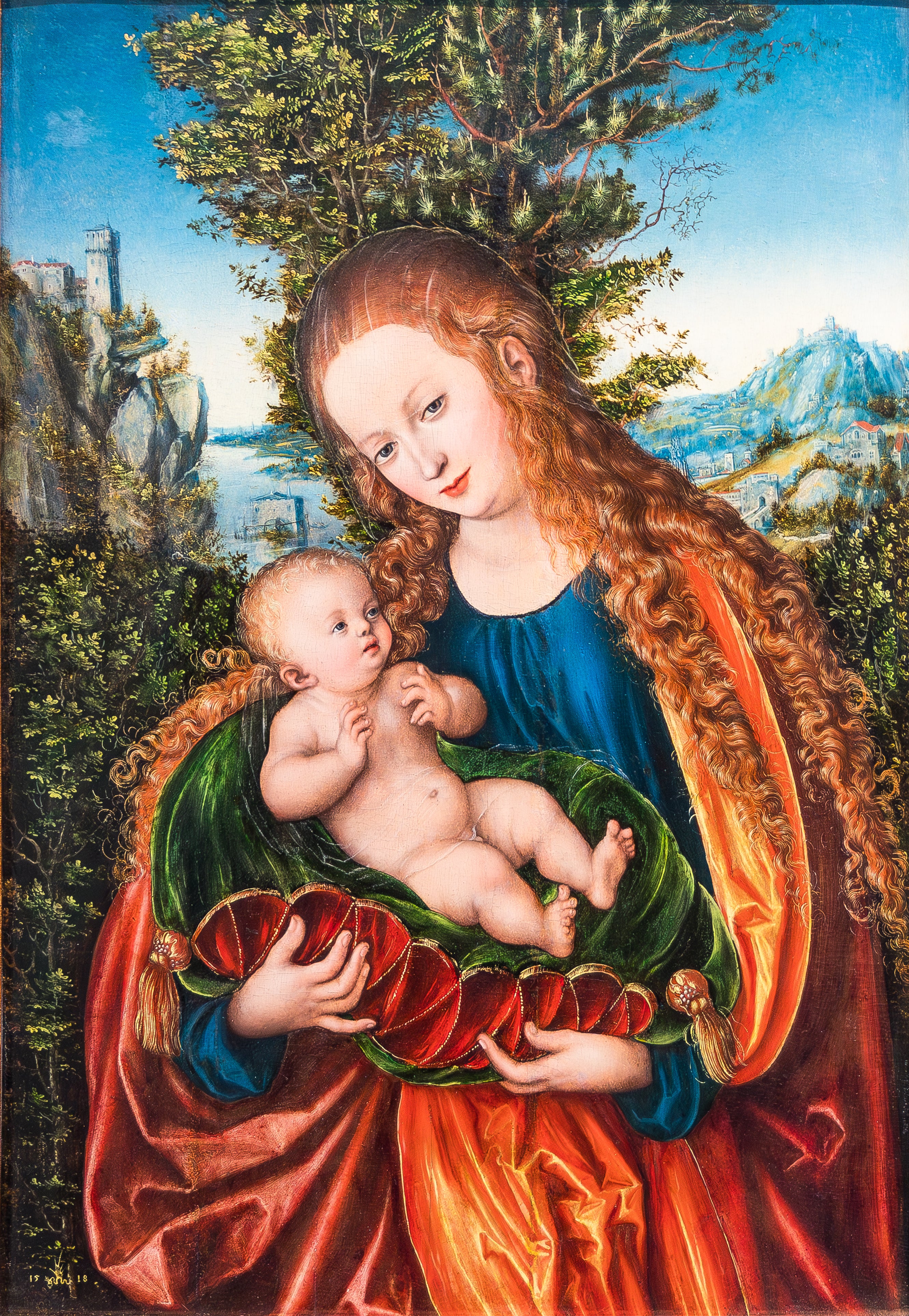 La Vierge à l'Enfant - Lucas Cranach the Elder