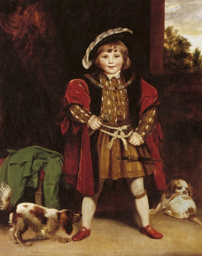 Portrait de Maître Crewe en Henri VIII - Joshua Reynolds