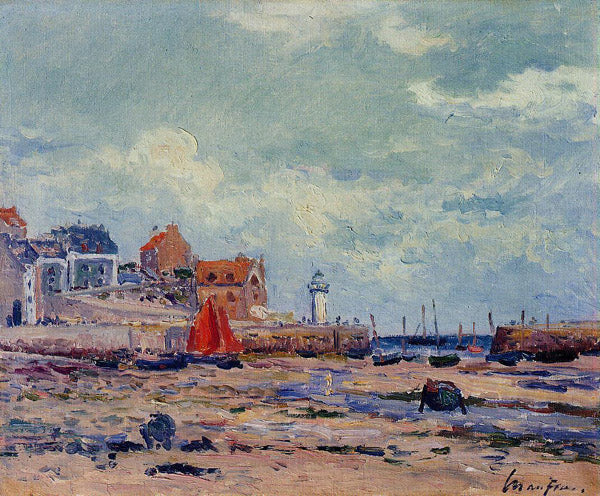 Sauzon à marée basse - Maxime Maufra - Alpha Reproduction