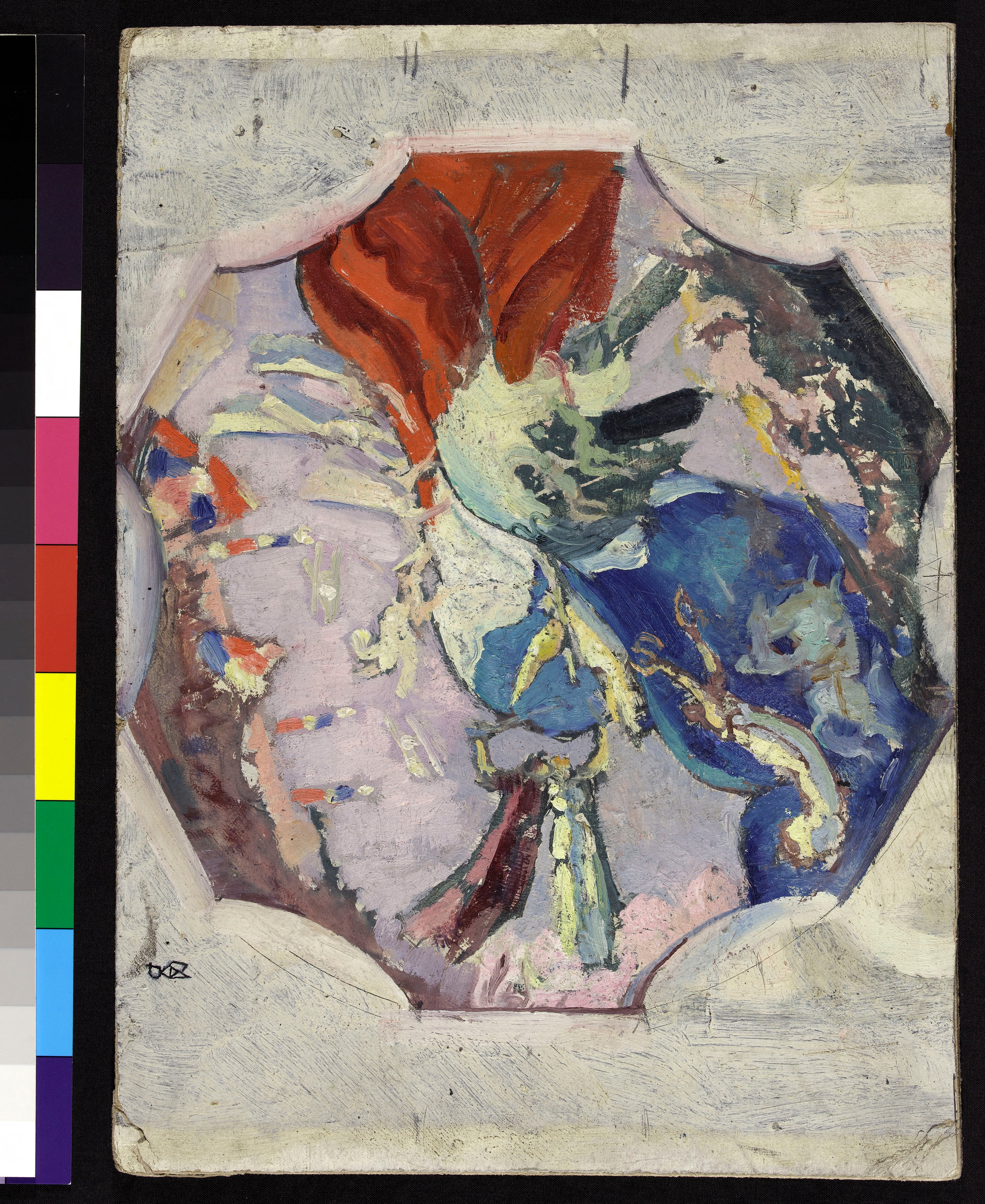 La Victoire, esquisse pour la coupole Dutuit, Petit Palais, 1er projet - Maurice Denis