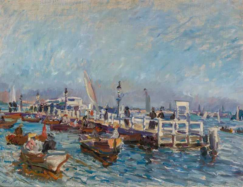 Port (Bridge) - Max Slevogt - Alpha Reproduction