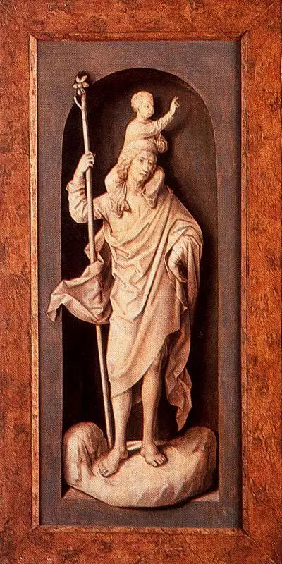Saint Christophe - Hans Memling - Alpha Reproduction