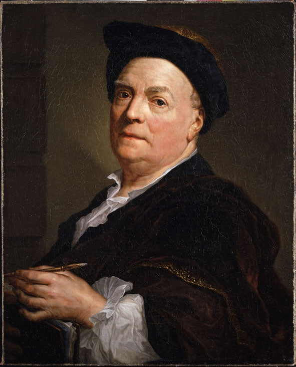 Portrait de Louis du Silvestre - Anton Raphael Mengs - Alpha Reproduction