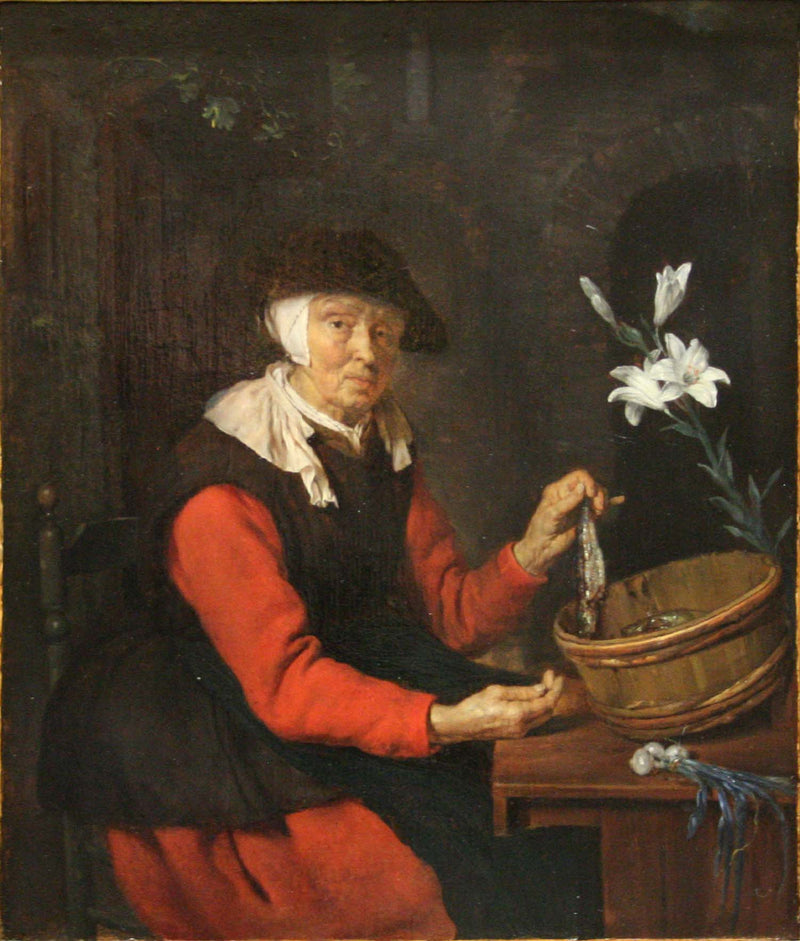 La marchande de harengs - Gabriel Metsu