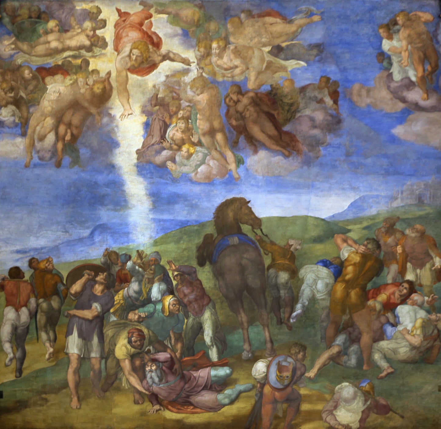 تحول القديس بولس – ميشيل أنجلو (حوالي 1542–1545)