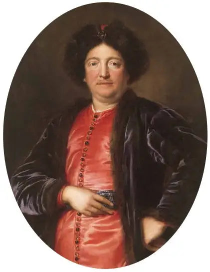 Portrait d’un homme en costume polonais très probablement Jean II Casimir Vasa roi de Pologne - Pierre Mignard - Alpha