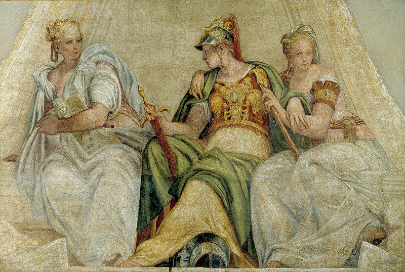 Minerve entre géométrie et arithmétique - Paul Véronèse