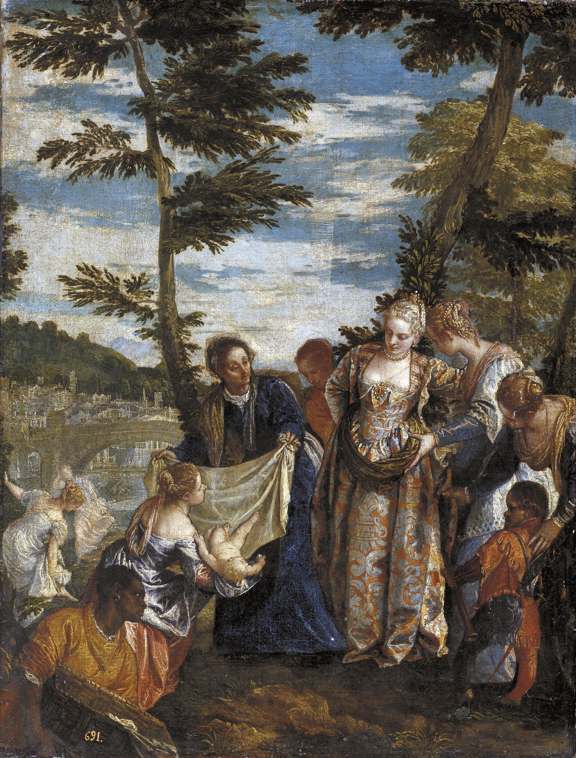 Moïse sauvé des eaux - Paul Véronèse