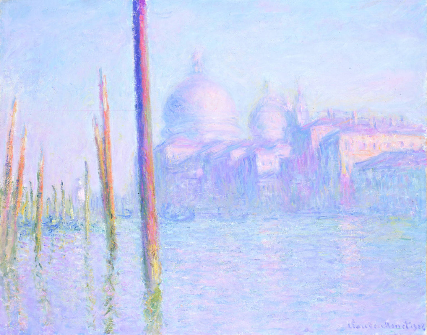 🎨القناة الكبرى، البندقية – كلود مونيه، 1908