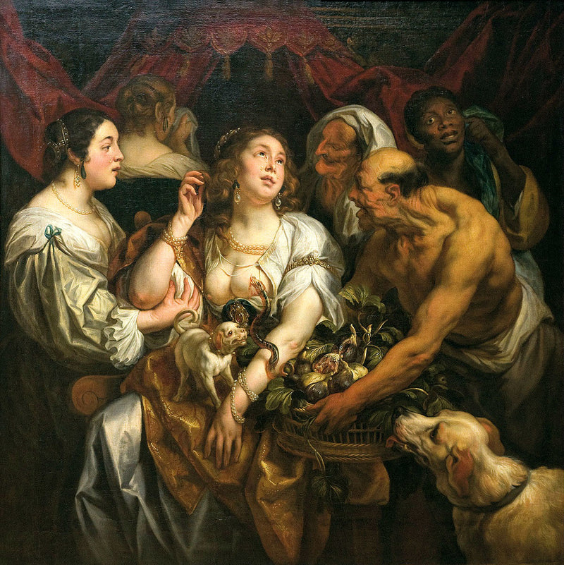 Mort de Cléopâtre - Jacob Jordaens