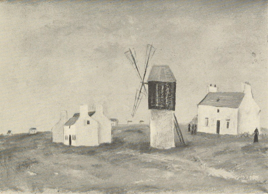 Moulin à Ouessant (1912) - Maurice Utrillo