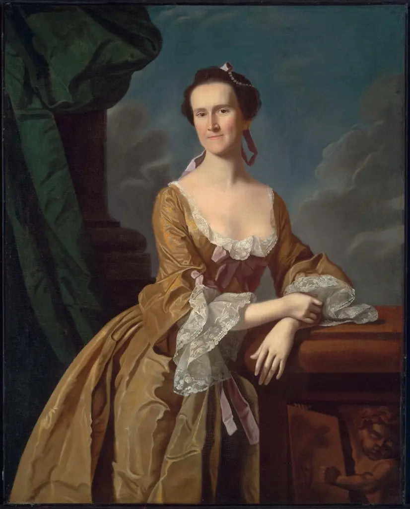 Mme John Amory (Katherine Greene) - John Singleton Copley - Alpha Reproduction