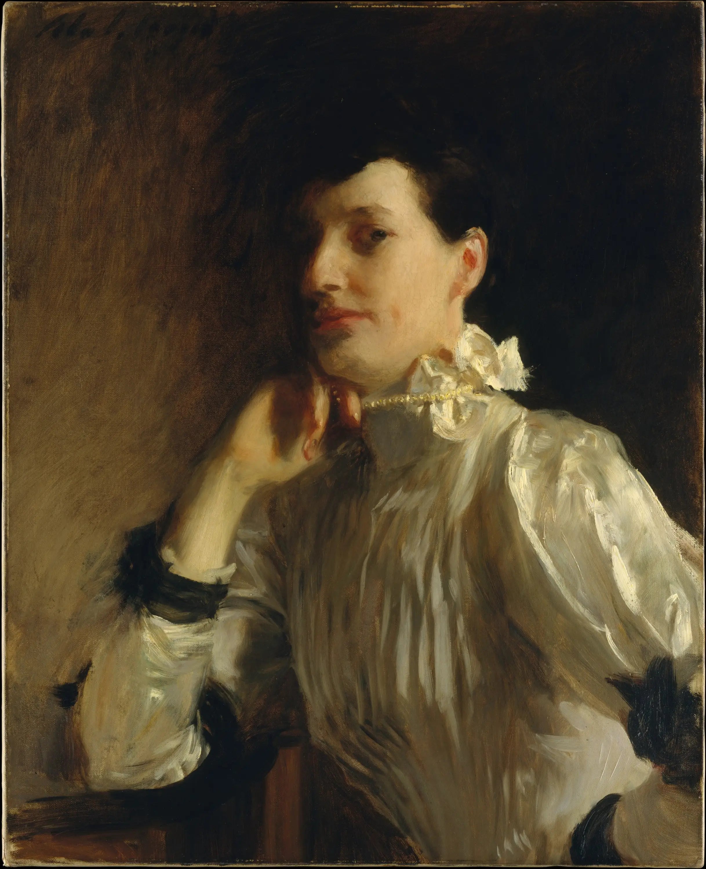 Reproduction du tableau « Mme Henry Galbraith Ward - John Singer Sargent » par Alpha Reproduction en peinture à l’huile