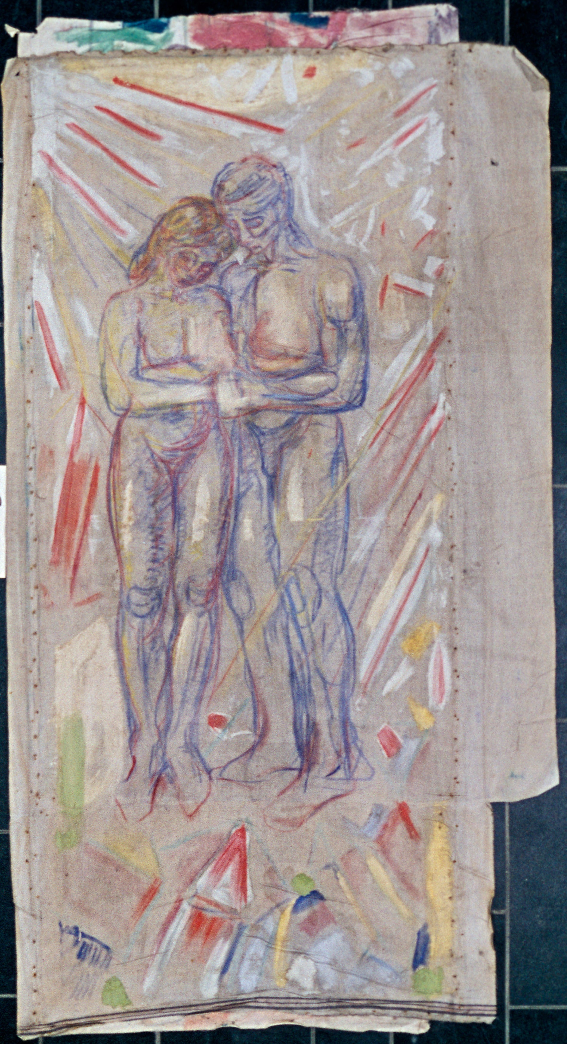 Reproduction du tableau « Nouveaux Rayons - Edvard Munch » par Alpha Reproduction en peinture à l’huile