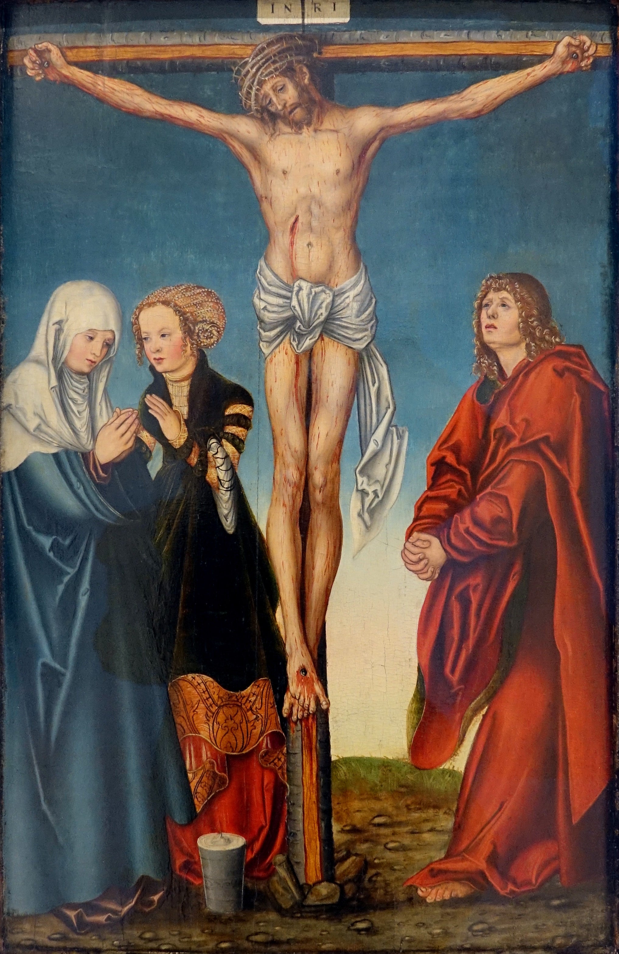 La Crucifixion - Lucas Cranach the Elder