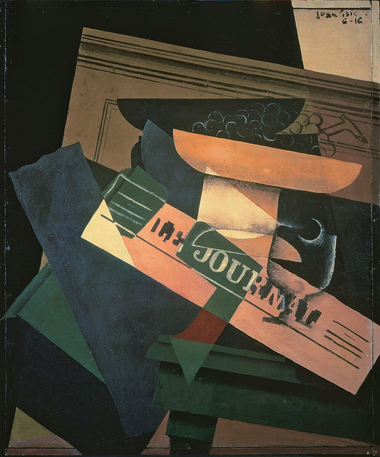طبيعة صامتة مع وعاء الفاكهة – خوان غريس (1914)