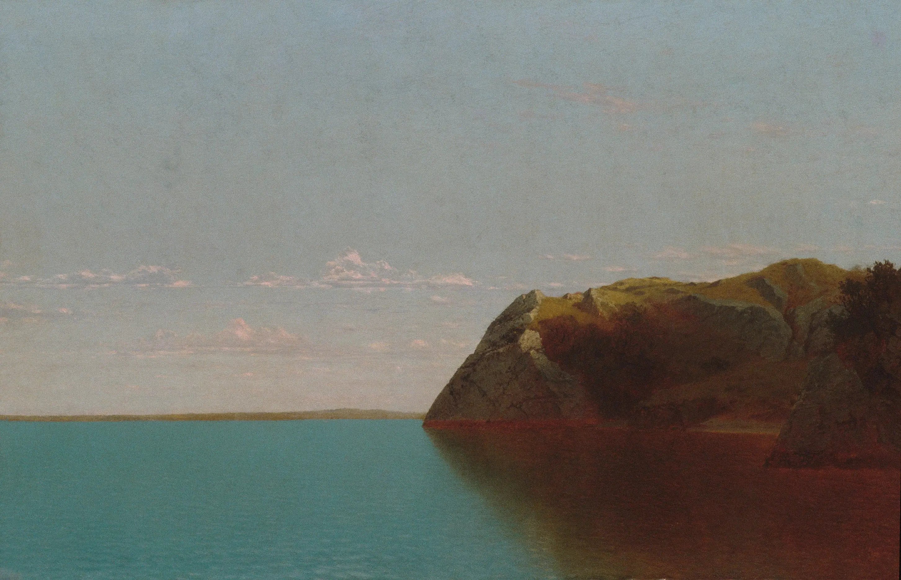 Newport Rocks - John Frederick Kensett - Alpha Reproduction
