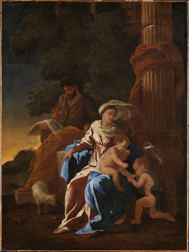 La sainte famille - Nicolas Poussin
