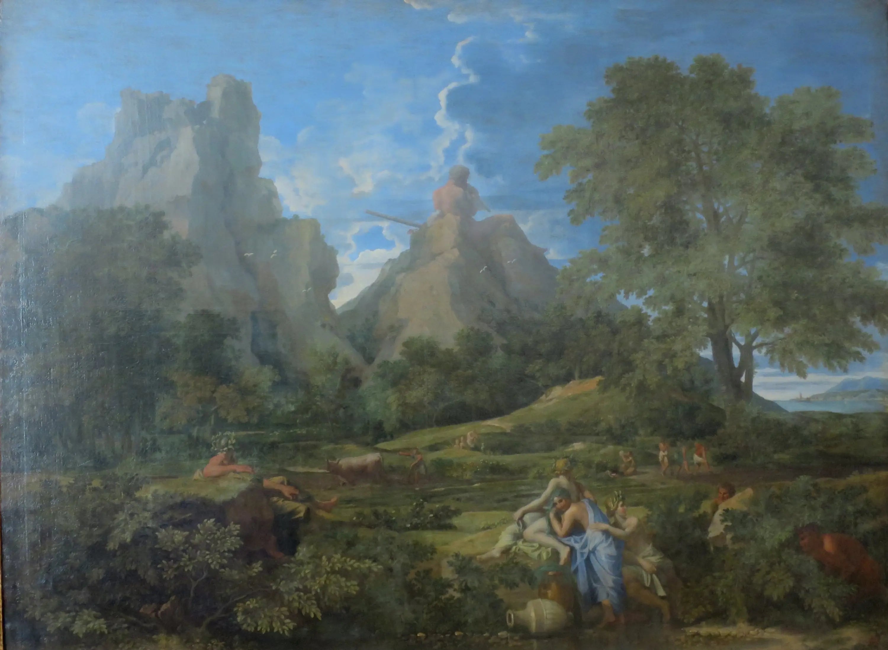 Paysage avec Polyphème - Nicolas Poussin - Alpha Reproduction