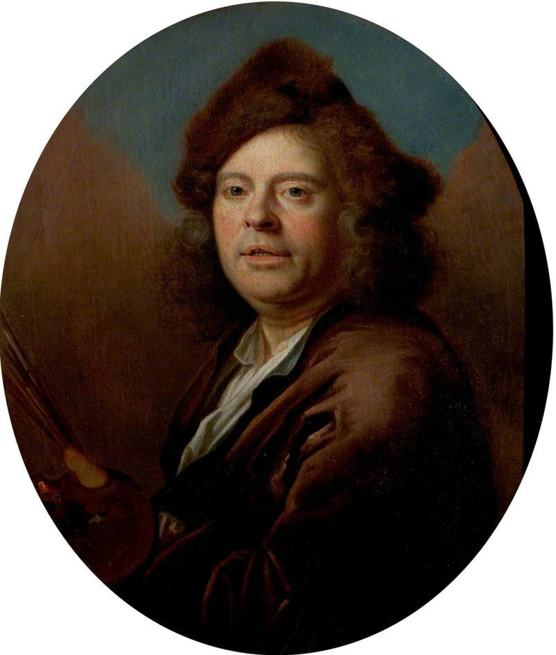 Portrait de Jan Siberechts (1627-1703) - Nicolas de Largillière