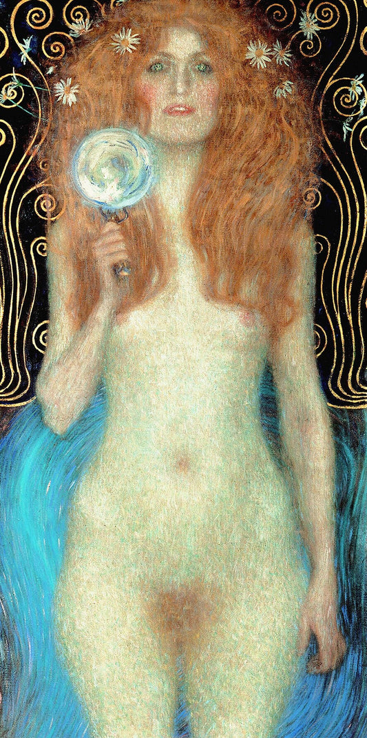 🌟 نودا فيريتاس (تفصيل) – غوستاف كليمت (1899)