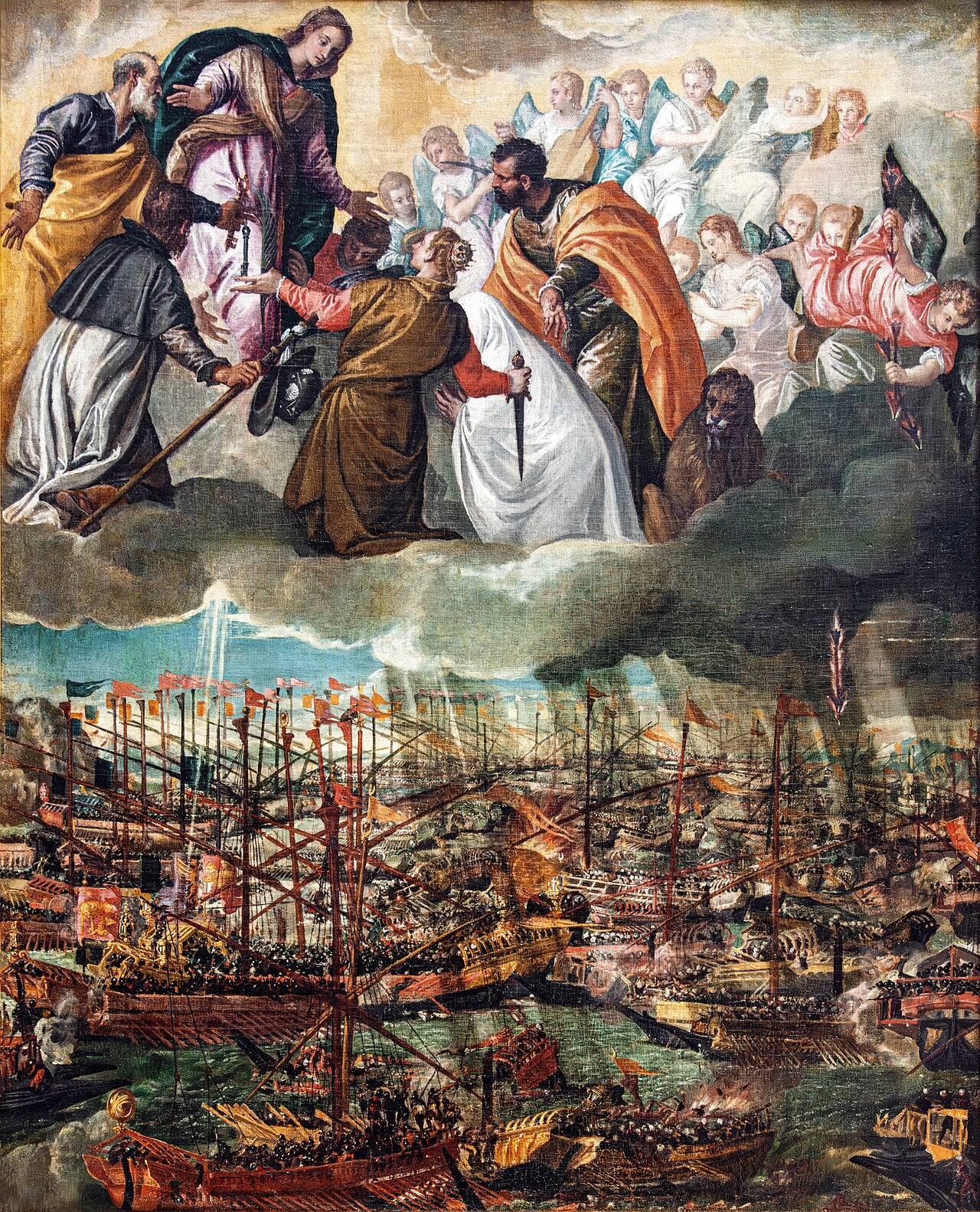 Allégorie de la bataille de Lépante - Paul Véronèse