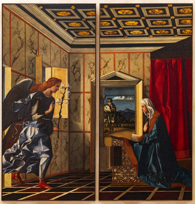 Ange de l’Annonciation Vierge de l’Annonciation - Giovanni Bellini - Alpha Reproduction