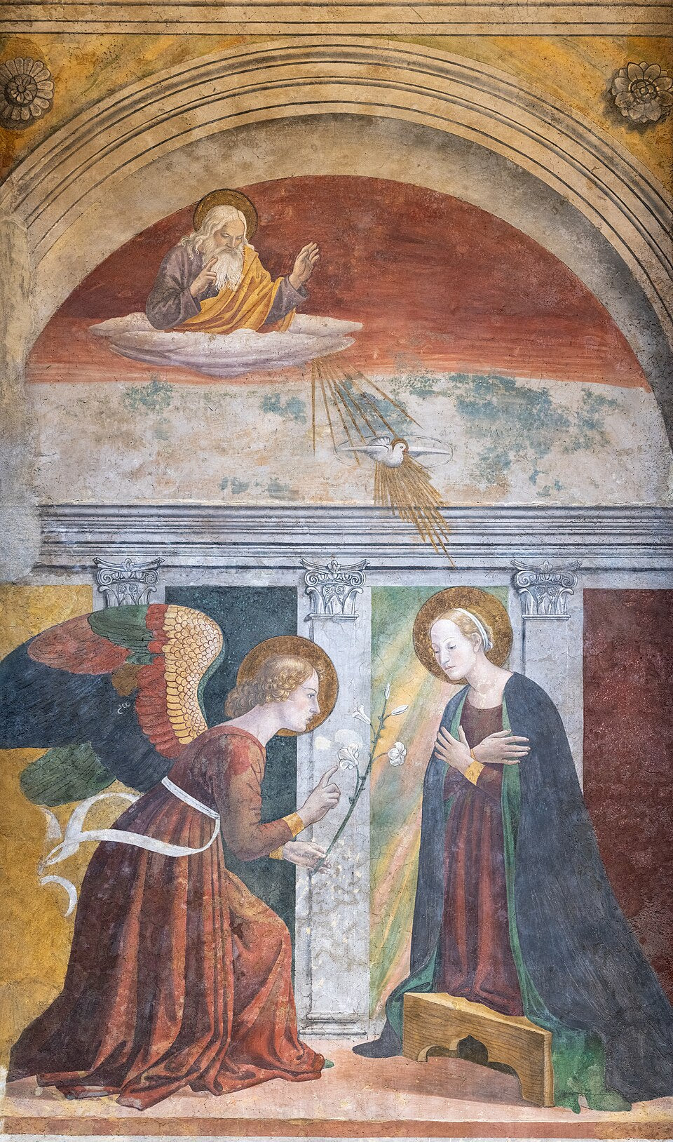 Annunciation - Melozzo de Forlì