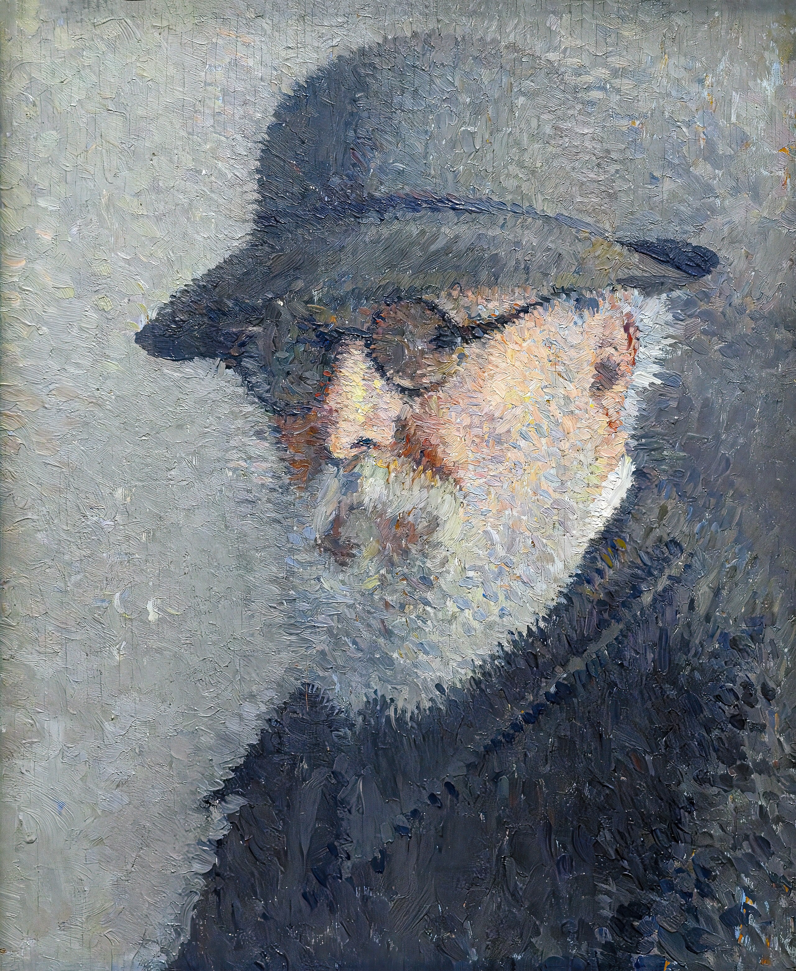 Autoportrait Henri Martin 1938 - Henri-Jean Guillaume Martin