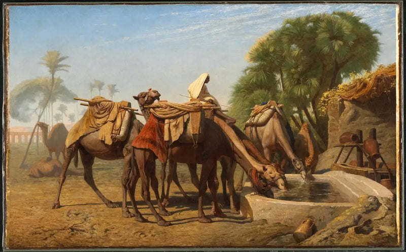 جمال عند حوض الماء - جان-ليون جيروم