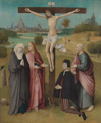 Crucifixion avec un donateur - Hieronymus Bosch - Alpha Reproduction
