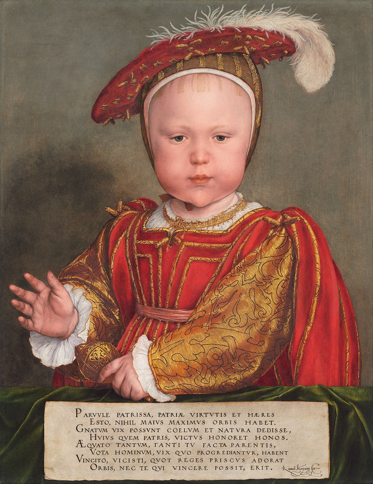 Edward VI as a Child - Hans Holbein le Jeune